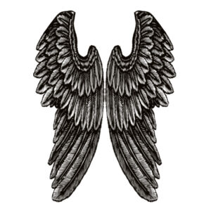 Angel Wings - Infant Tee Design