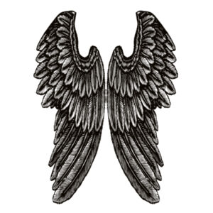Angel Wings - Long Sleeve Bodysuit Design