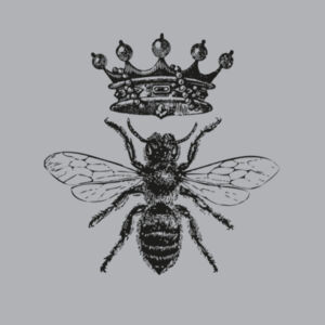 Queen Bee - Womens Stencil Hood Design
