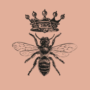 Queen Bee - Womens Crop Hood Design