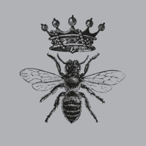 Queen Bee - Womens Oversize Crew Design