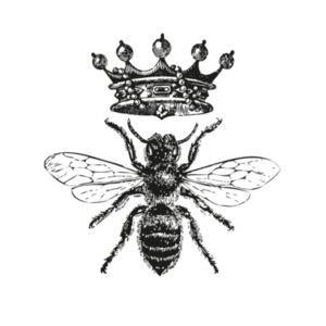 Queen Bee - Womens Crop Tee Design