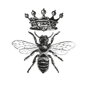 Queen Bee - Womens Basic Tee Design