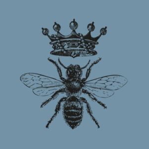 Queen Bee - Denim Carrie Tote Design