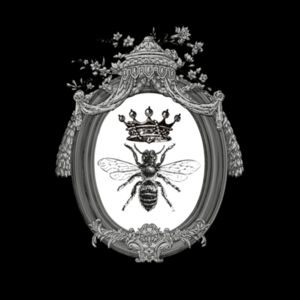 Queen Bee 2 - Womens Stencil Hood Design