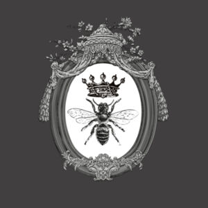 Queen Bee 2 - Womens Faded Tee Design