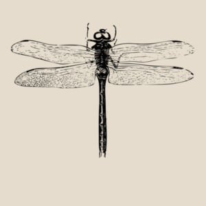 Dragonfly - Womens Maple Organic Tee Design