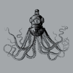 Octopus in Diving Helmet - Kids Egmont Hoodie Design