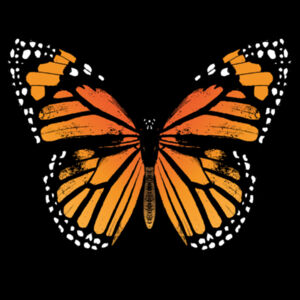 Monarch Butterfly - Womens Premium Hood Design