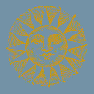 Sun - Gold - Denim Carrie Tote Design