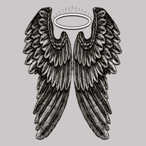 Angel Wings with Halo - Womens Supply Hood Design