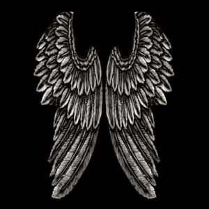 Angel Wings - Womens Heavy Crew Design