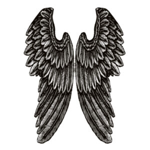 Angel Wings - Mens Supply Hood Design