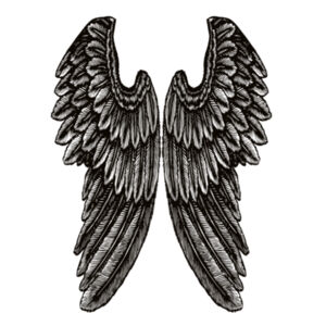 Angel Wings - Mens Tee Design