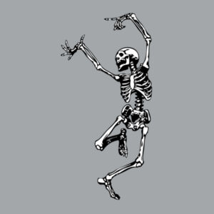 Dancing Skeleton - Kids Fox Sweatshirt Design