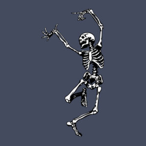Dancing Skeleton - Mens Classic Tee Design