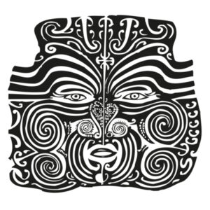 Maori Moko - Mens Supply Hood Design