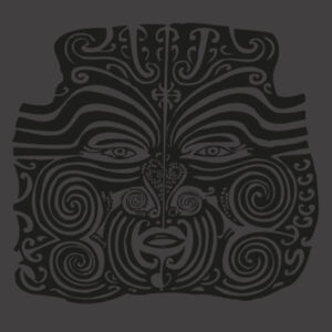 Maori Moko - Mens Faded Tee Design