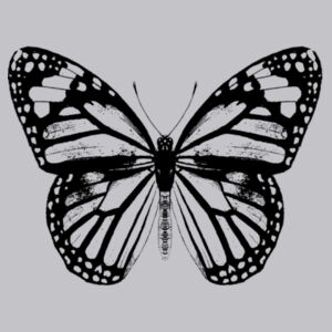 Monarch Butterfly - Black - Bottle Opener Design