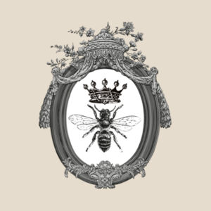 Queen Bee 2 - Benelux Natural Wood Ornament Design