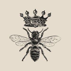 Queen Bee - Benelux Natural Wood Ornament Design